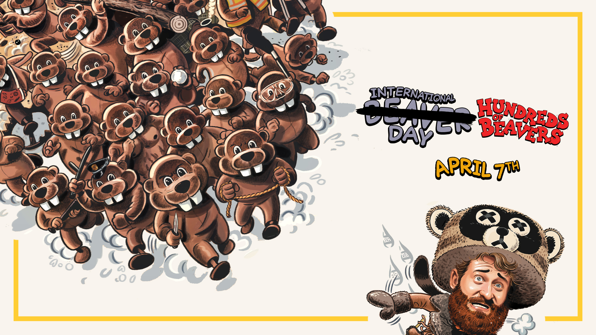 Hundreds Of Beavers
